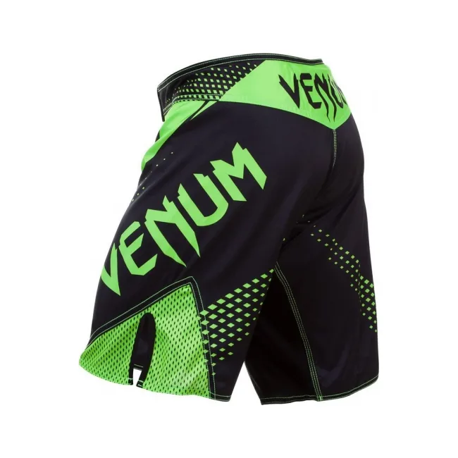 Шорти ММА VENUM Hurricane Black Neo Green