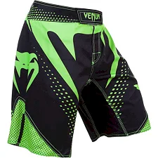 Шорти ММА VENUM Hurricane Black Neo Green