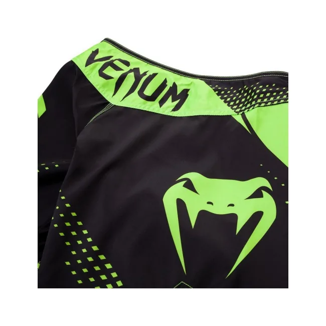 Шорти ММА VENUM Hurricane Black Neo Green