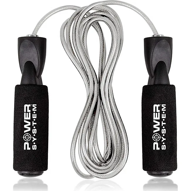 Скоростная скакалка с подшипниками POWER SYSTEM PS-4004 Speed (2,8м)