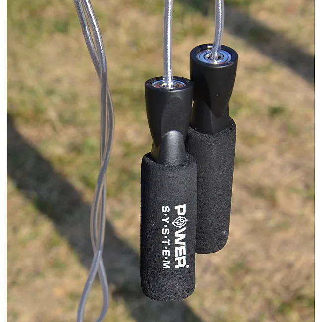 Скоростная скакалка с подшипниками POWER SYSTEM PS-4004 Speed (2,8м)