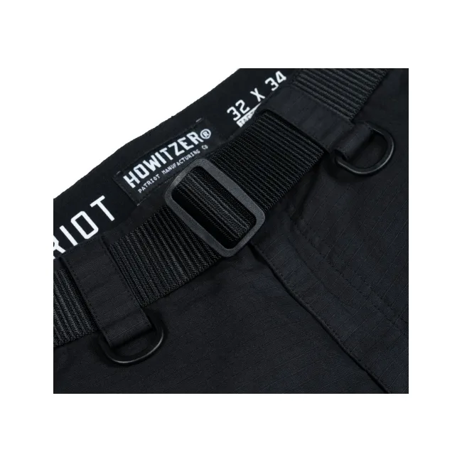 Тактические штаны HOWITZER Alpha Black Straight Pant