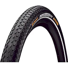 Велопокрышка CONTINENTAL RIDE Cruiser Reflex, 28"x2.00, 50-622, Wire, ExtraPuncture Belt, 1130гр.