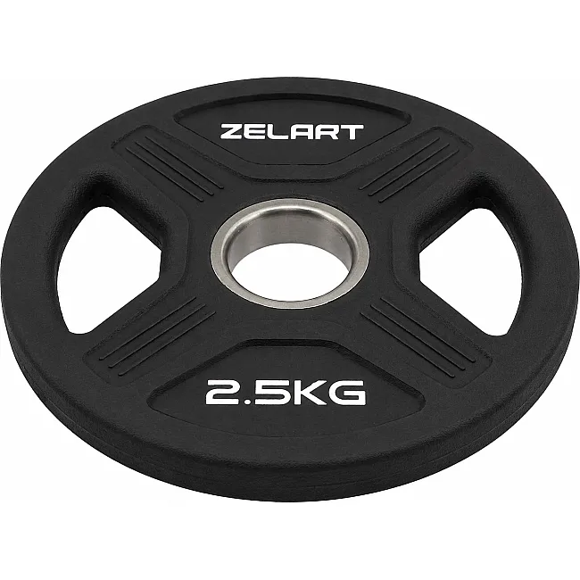 Млинці диски TPU 2 Handle металева втулка ZELART TA-6995-2_5 (Чорний)