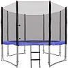 Батут SkyRamiz с наружной сеткой 10 футов 305 см черно-синий