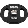 Блины диски полиуретановые 2 Handle металлическая втулка HAMMER STRENGHT TA-9986-5 (Черный)