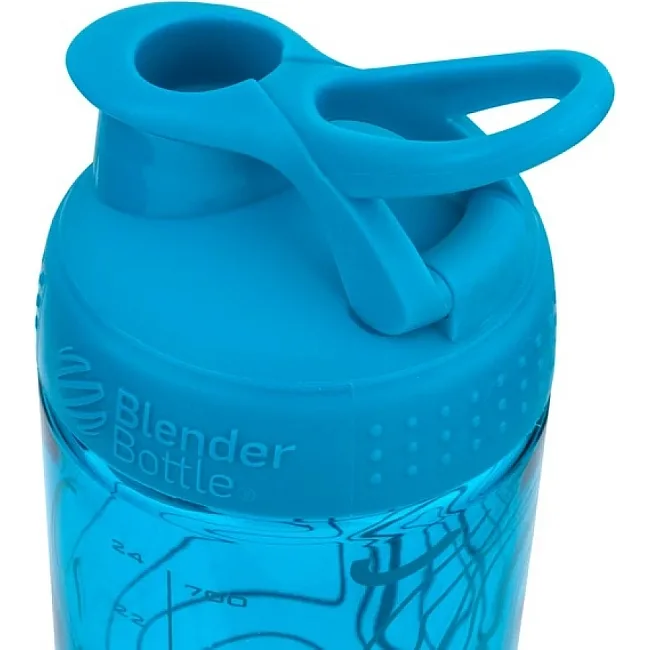 Шейкер BlenderBottle SportMixer Signature Sleek 28oz/820ml Aqua Topt Flow