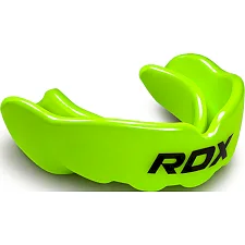 Капа RDX MOUTH GUNDER ARMOURRD JUNIOR черный, зеленый (для детей) One Size