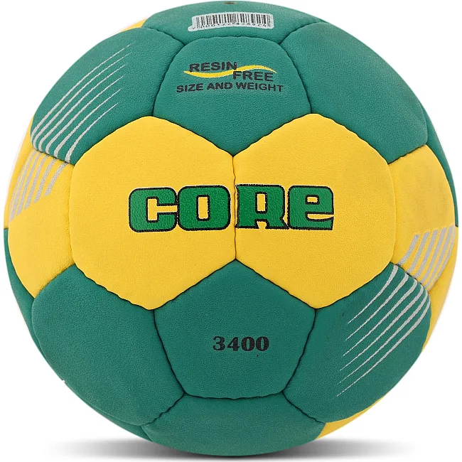 Мяч гандбольный CORE HB-7571-2 (Зеленый-желтый)