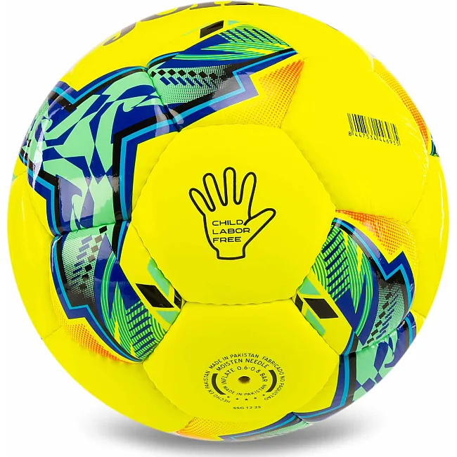 Футбольний м'яч JOMA DALI IV 401954-067-T4 (Жовтий-синій)