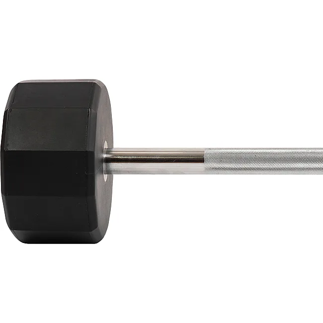 Штанга нерозбірна з фіксованою вагою пряма PEV HAMMER STRENGHT TA-9979-45 (Чорний)