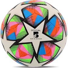 Футбольний м'яч SELECTARS SP-SPORT FB-1272 (Білий-синій-червоний)