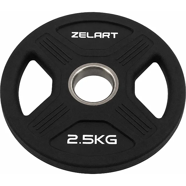 Млинці диски TPU 2 Handle металева втулка ZELART TA-6995-2_5 (Чорний)