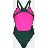Купальник закрытый для женщин Arena TEAM SWIMSUIT SWIM TECH SOLID темно-зеленый (для женщин)