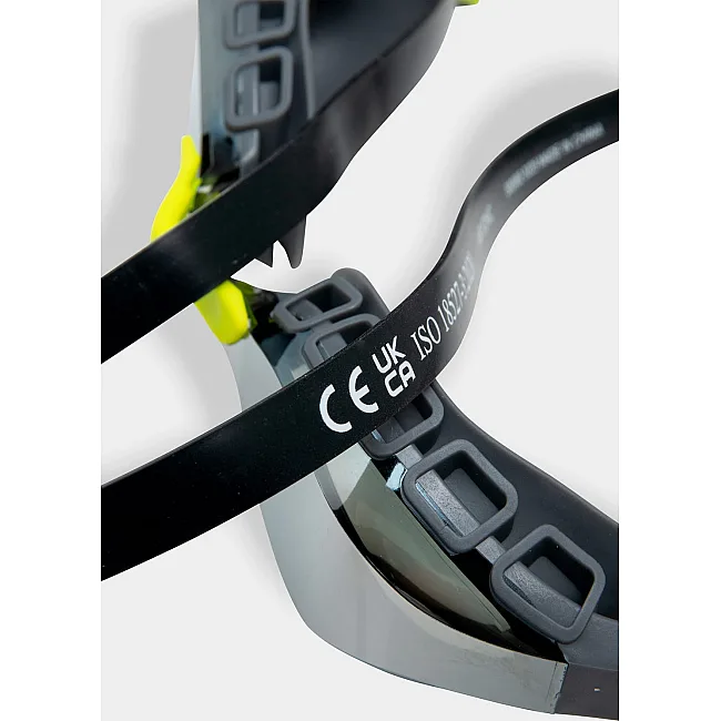 Очки для плавания Arena AIR SONIC MIRROR серый, черный One Size