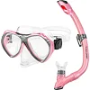 Набор маска и трубка Aqua Speed AURA + EVO 9948 розовый (для детей) One Size