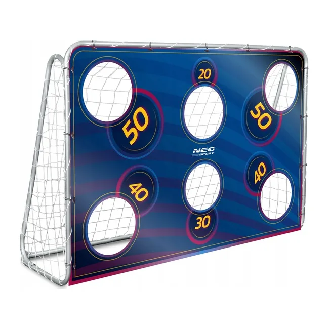 Мишень для футбольных ворот Neo-Sport NS-1474 180 х 120 см, синяя