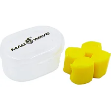 Беруши для плавания силиконовые Ear Plug MADWAVE M07140 см1 (Желтый)