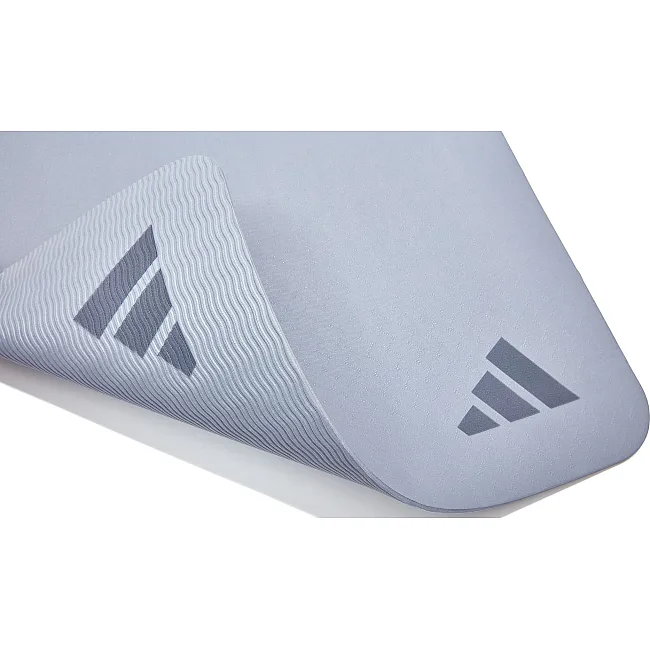 Килимок для йоги Adidas Premium Yoga Mat сірий 176 х 61 х 0,5 см