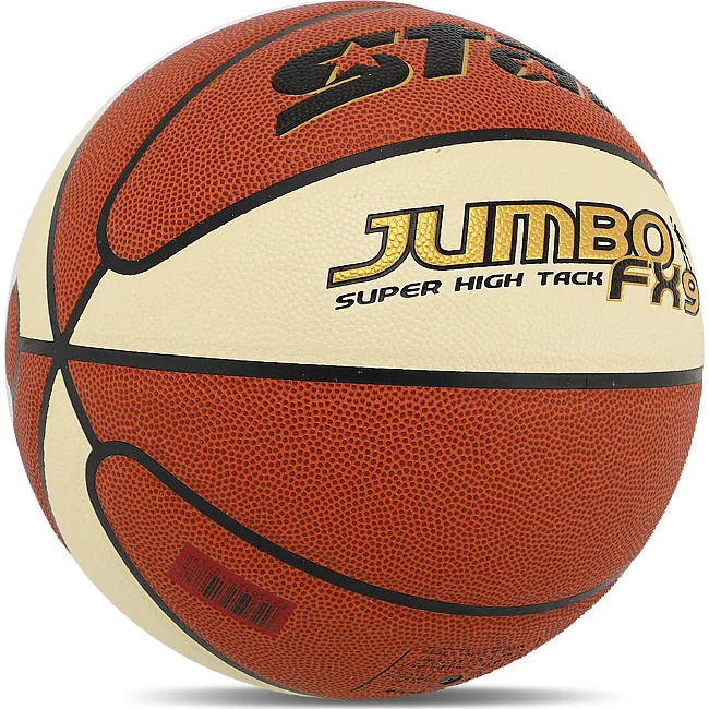 Баскетбольний м'яч
 STARJUMBO FX9 BB426-25
 6 (Помаранчевий-білий)