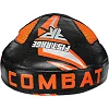Лапа боксерская изогнутая тренировочная кожа FISTRAGE COMBAT VL-6387 19х7х24см 2штуки (Черный-оранжевый)