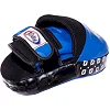 Лапа боксерская изогнутая тренировочная кожа FAIRTEX
 BO-3362 25x19x9см 2штуки (Синий)