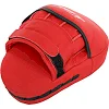 Лапа боксерская изогнутая тренировочная кожа HARD TOUCH BO-4231 19x5x25см 2штуки (Белый)