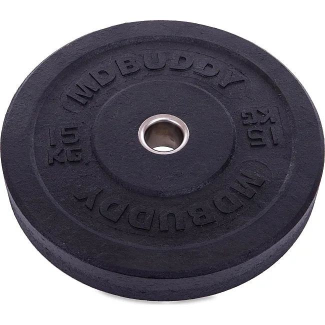 Бамперный диск резиновый

 MDbuddy TA-2676-15 51мм 15кг