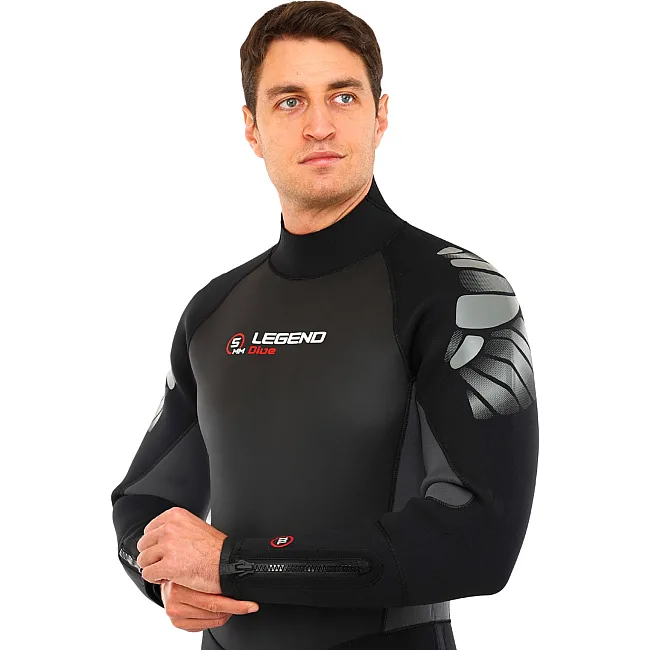 Гидрокостюм длинный мужской LEGEND PL-6539-5 5мм
