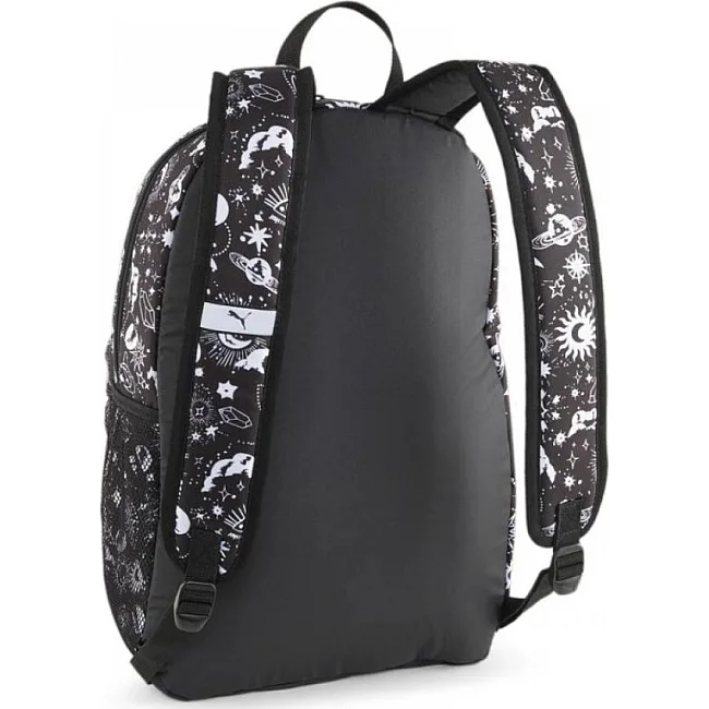 Рюкзак Puma Phase AOP Backpack 22L черный, белый 30x14x44 см