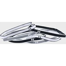 Пов'язка для волосся UNDER ARMOUR Mini Headbands (6pk) черно-білий жін UNI