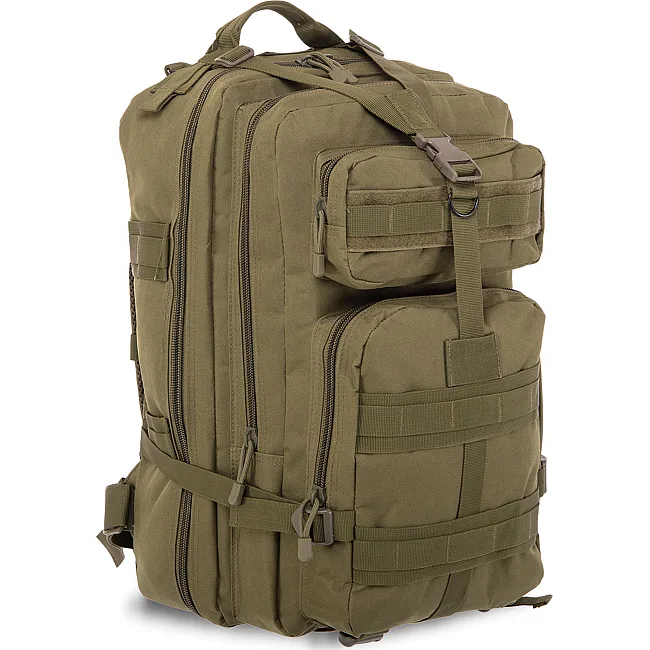 Штурмовой тактический рюкзак SP-SPORT ZK-5510 47x28x17см 22л (Оливковый)