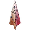 Полотенце-коврик для йоги из микрофибры нескользящий 4MONSTER YOGA TOWEL Y-YGT 186x75см (Синий)