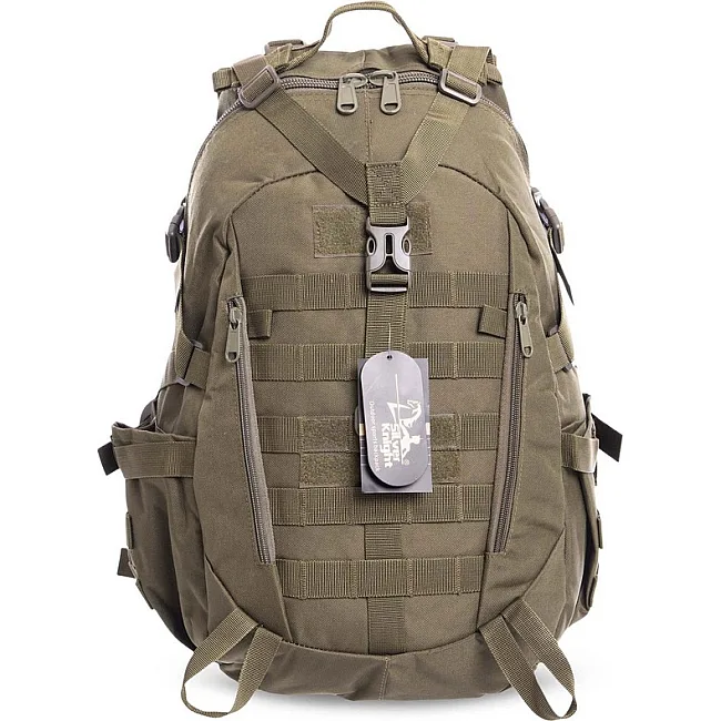 Штурмовой тактический рюкзак
 трехдневный SILVER KNIGHT 9386
 50х30х19см 28л (Черный)