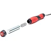 Скакалка REEBOK Premium Skipping Rope черная, красная 280 см