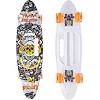 Пенни борд Penny Board круизер пластиковый со светящимися колесами и ручкой для переноски 24" SP-SPORT SK-885-4