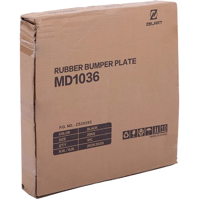 Бамперный диск резиновый

 MDbuddy TA-2676-15 51мм 15кг