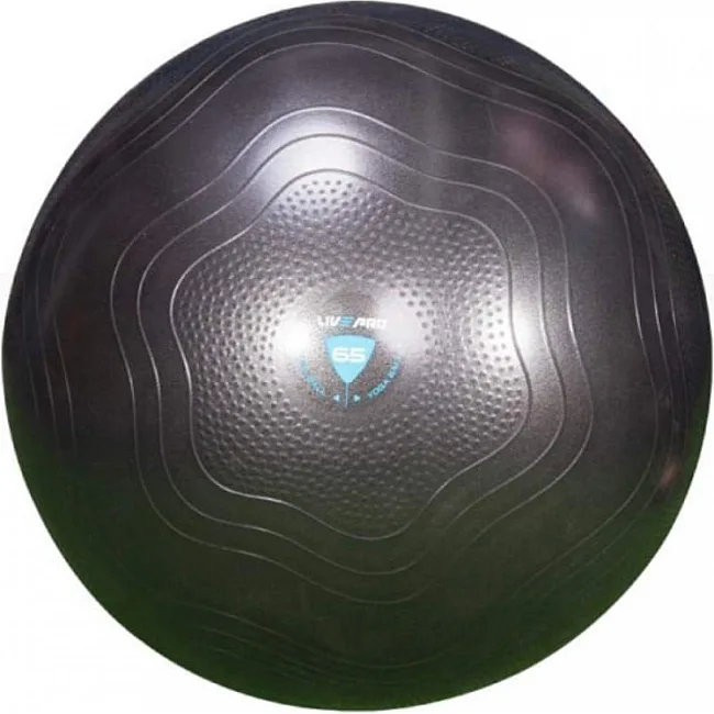 Фитбол укреплённый ANTI-BURST CORE-FIT EXERCISE BALL черный 75см