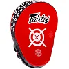 Лапа боксерская изогнутая тренировочная кожа FAIRTEX
 BO-3362 25x19x9см 2штуки (Синий)