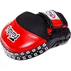 Лапа боксерская изогнутая тренировочная кожа FAIRTEX
 BO-3362 25x19x9см 2штуки (Синий)