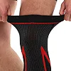 Бандаж эластичный удлинённый компрессионный на голень и колено Knee compression sleeve SIBOTE ST-7218 1шт
