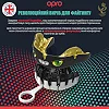 Капа для бокса OPRO Instant Eyes взрослая (возраст 11+) Black/Green (art.102524001)
