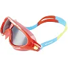Детские очки для плавания Speedo RIFT GOG JU RED/SMOKE красный, голубой, салатовый OSFM