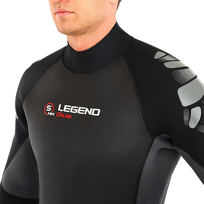 Гидрокостюм длинный мужской LEGEND PL-6539-5 5мм