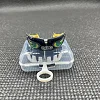 Капа для бокса OPRO Instant Eyes взрослая (возраст 11+) Black/Green (art.102524001)