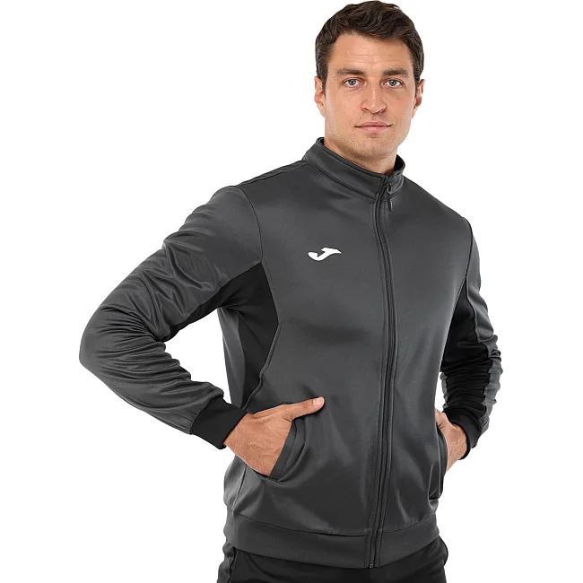 Спортивный костюм
 кофта на молнии и брюки JOMA

 DERBY 103120-151 4XS-XXL (Черный)