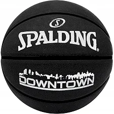 Мяч баскетбольный Spalding Downtown черный 7