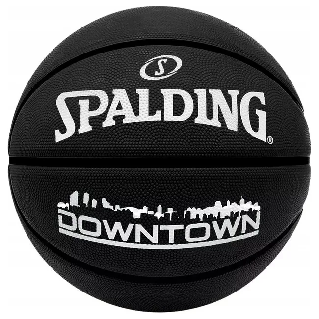 Мяч баскетбольный Spalding Downtown черный 7