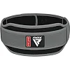 Пояс для тяжелой атлетики RDX RX5 Double Belt неопреновый Grey