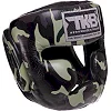 Тренировочный шлем для бокса кожа TOP KING Empower Camouflage TKHGEM-03 (Камуфляж)